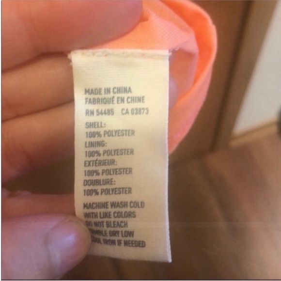 American Eagle Size Small Coral Pink Open back Dress. - Picture 5 of 8